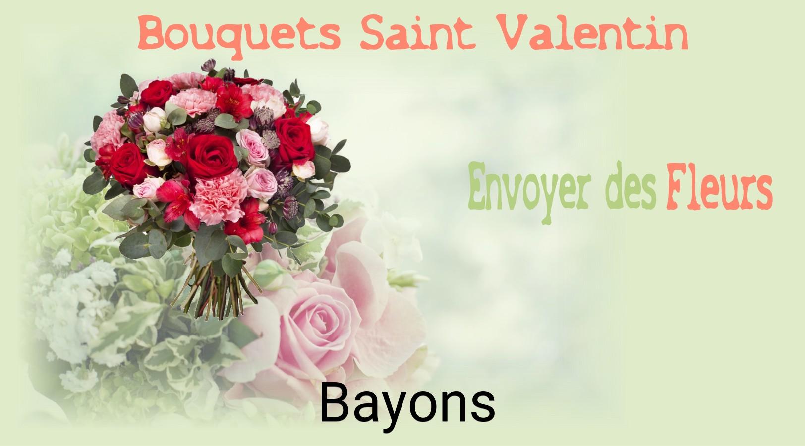 Roses de Saint-Valentin livrées à Bayons